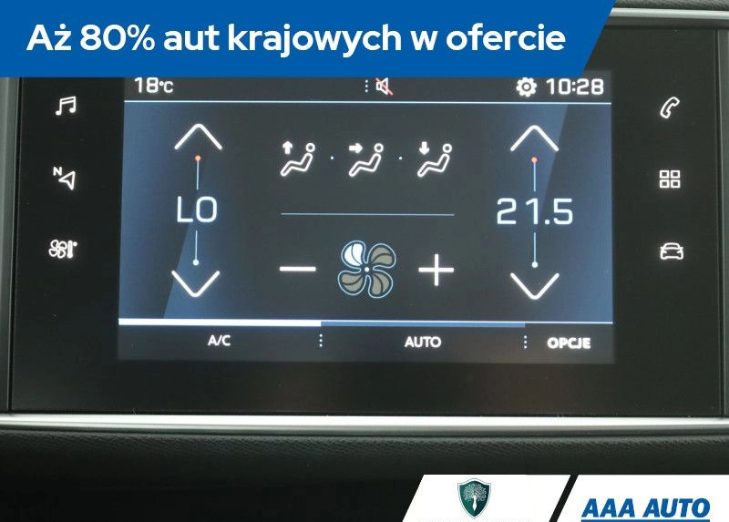 Peugeot 308 cena 53000 przebieg: 71361, rok produkcji 2019 z Lidzbark małe 211